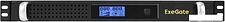Источник бесперебойного питания ExeGate ServerRM UNL-1000.LCD.AVR.6C13.RJ.USB.1U EX297834RUS