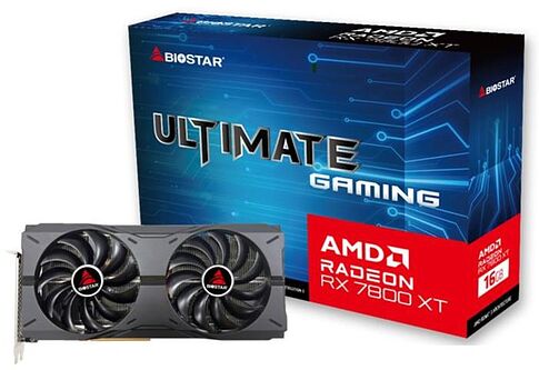Видеокарта BIOSTAR Radeon RX 7800 XT 16GB GDDR6 VA7806XMP2