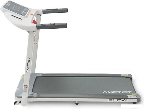 Электрическая беговая дорожка AMETIST Flow White/Gray