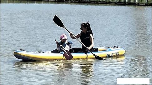 Байдарка GUETIO GT380KAY Inflatable Double Seat Adventuring Kayak