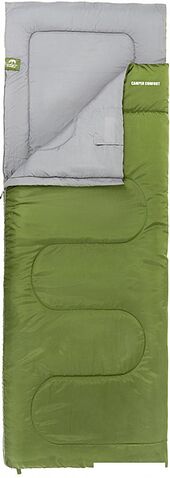 Спальный мешок Jungle Camp Camper Comfort (левая молния, зеленый)