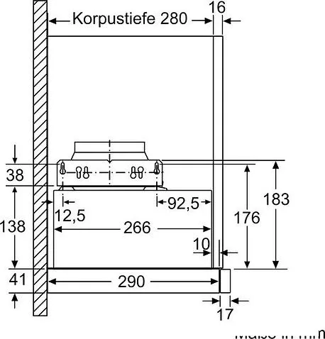 Кухонная вытяжка Bosch Serie 4 DFL064A52
