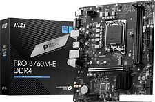 Материнская плата MSI Pro B760M-E DDR4 Материнская плата MSI Pro B760M-E DDR4