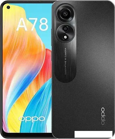 Смартфон Oppo A78 CPH2565 8GB/128GB международная версия (черный)