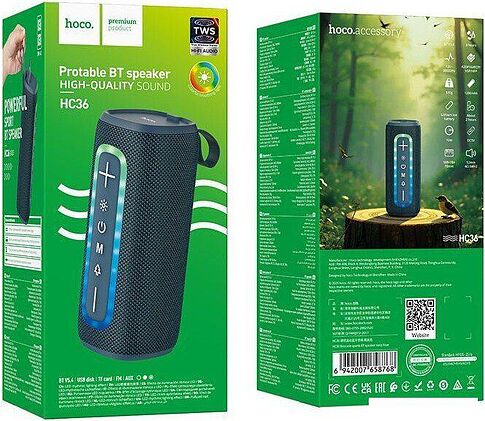 Беспроводная колонка Hoco HC36 (синий)