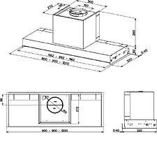 Кухонная вытяжка Franke Style Pro FSTPRO 608 305.0522.798 Кухонная вытяжка Franke Style Pro FSTPRO 608 305.0522.798
