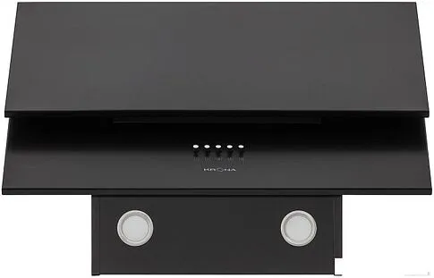 Кухонная вытяжка Krona Platte 600 Black PB (черный)