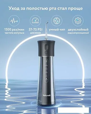 Ирригатор  Fairywill F30 (черный)