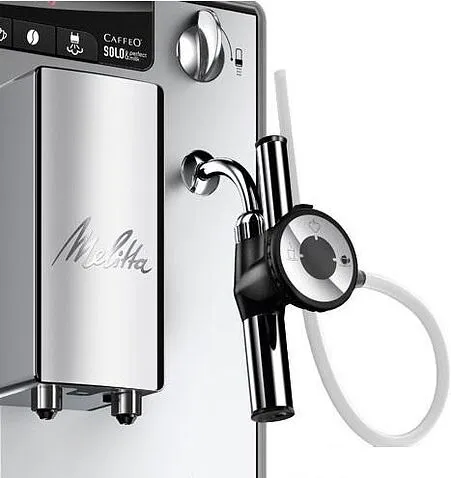 Эспрессо кофемашина Melitta E 957-103 (серебристый/черный)