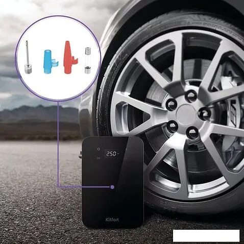 Автомобильный компрессор Kitfort KT-2097