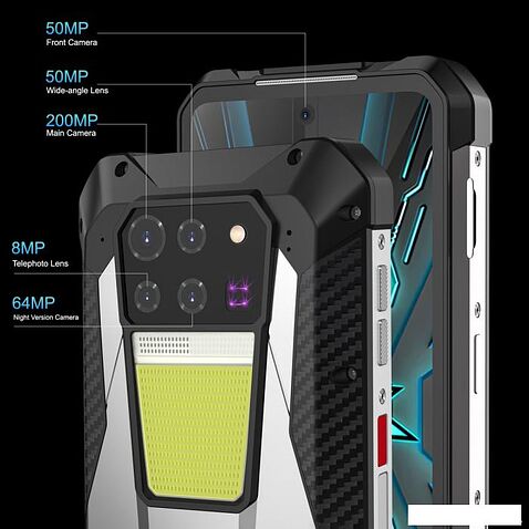 Смартфон Unihertz Tank 3 16GB/512GB (серый)