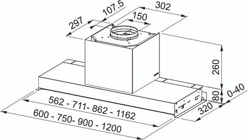 Кухонная вытяжка Franke Maris FSTS Drip-Free 60 X 305.0702.609