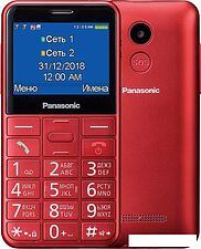 Мобильный телефон Panasonic KX-TU150RU (красный) Мобильный телефон Panasonic KX-TU150RU (красный)