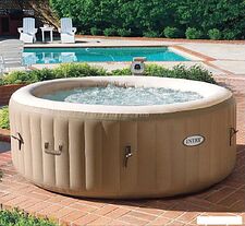 Надувной бассейн Intex Pure Spa Bubble Massage 28428 (216x71) с джакузи