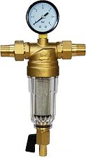 Магистральный фильтр Tim JH-1002Y2 промывной с манометром для холодной воды 1/2" Магистральный фильтр Tim JH-1002Y2 промывной с манометром для холодной воды 1/2"