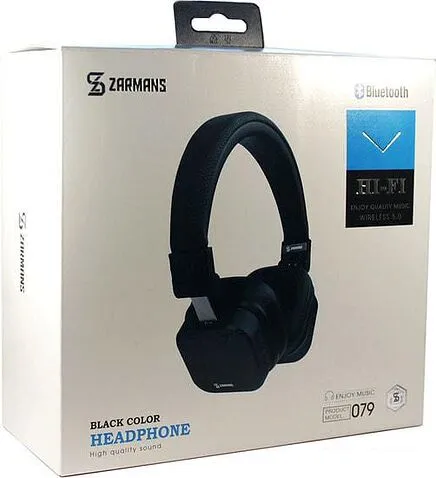Наушники Zarmans 079 (черный)