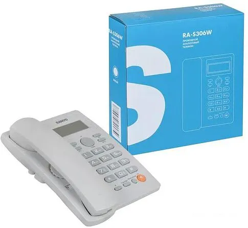 Проводной телефон Sanyo RA-S306W