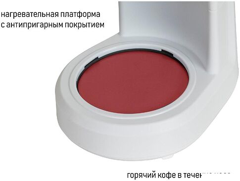 Капельная кофеварка JVC JK-CF25 (белый)