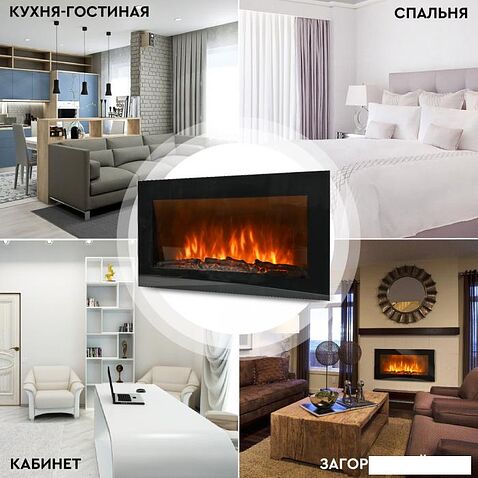 Электрокамин Planta PFP-WM090 Slim