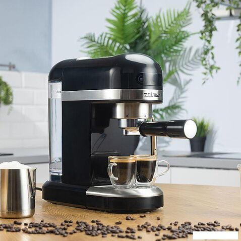 Рожковая помповая кофеварка Zelmer ZCM7295