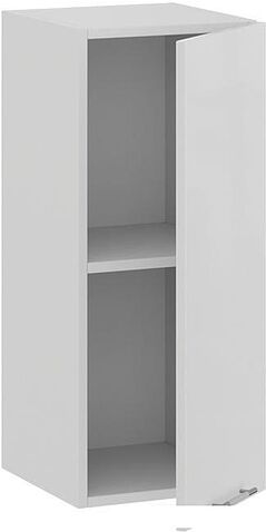 Шкаф навесной Трия Весна 1В3 (белый глянец)