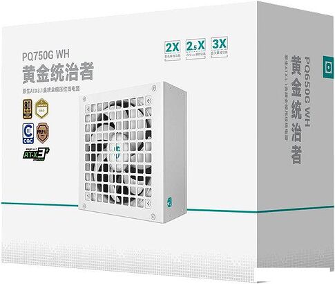 Блок питания GamerStorm PQ750G WH