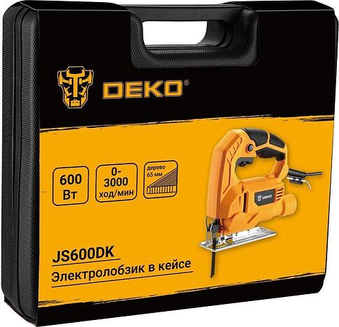 Электролобзик Deko JS600DK 084-1102 (кейс)