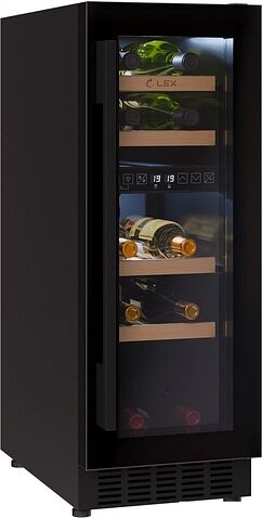 Винный шкаф LEX LWD3017BL Dual Zone