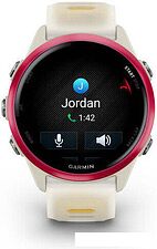 Умные часы Garmin Forerunner 570 42 мм (бежевый/розовый) Умные часы Garmin Forerunner 570 42 мм (бежевый/розовый)