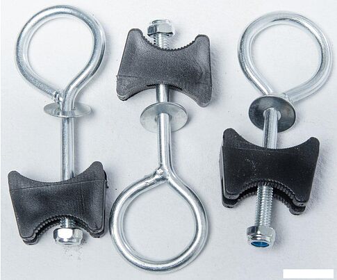 Батут Skyjump Pro 252 см - 8ft (с внешней сеткой и лестницей)