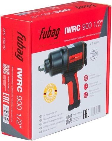 Пневматический гайковерт Fubag IWRC 900 1/2" 46540