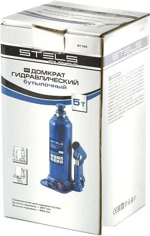 Бутылочный домкрат Stels 51163 5т