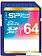 Карта памяти Silicon-Power SDXC Elite UHS-1 (Class 10) 64 GB (SP064GBSDXAU1V10)