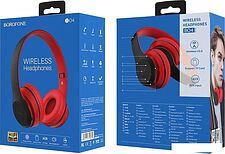 Наушники Borofone BO4 (черный/красный)