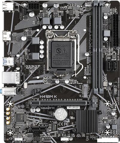 Материнская плата Gigabyte H410M K (rev. 2.0)
