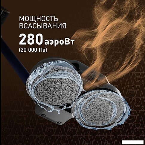 Пылесос Weissgauff V16 BLDC 250 Marine Turbo Wet&Dry