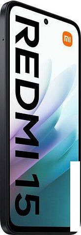 Телефон Xiaomi Redmi 15 4G 8GB/256GB европейская версия (черный)