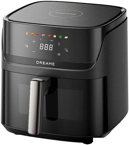 Аэрогриль (аэрофритюрница) Dreame Air Fryer AF10 (черный)
