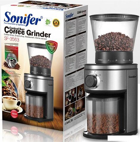 Электрическая кофемолка Sonifer SF-3563