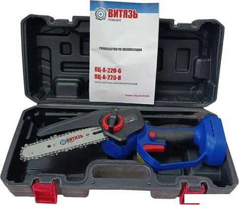 Аккумуляторная пила Витязь ПЦ-А-220-6 18032002 (без АКБ)