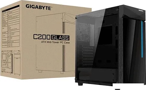 Корпус Gigabyte C200 Glass