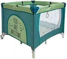 Игровой манеж Amarobaby Walky Good Day Fox (оливковый)