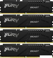 Оперативная память Kingston FURY Beast 4x16ГБ DDR5 5600МГц KF556C40BBK4-64 Оперативная память Kingston FURY Beast 4x16ГБ DDR5 5600МГц KF556C40BBK4-64