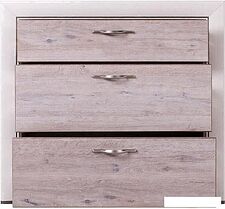 Комод Anrex Olivia 3S (вудлайн кремовый/дуб анкона)