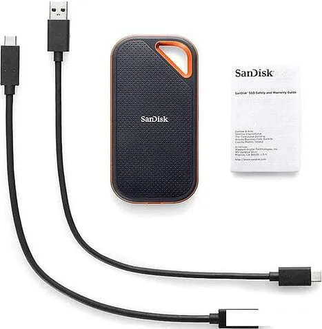 Внешний накопитель SanDisk Extreme Pro Portable V2 SDSSDE81-1T00-G25 1TB