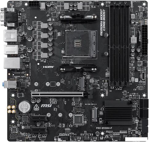 Материнская плата MSI Pro B550M-P