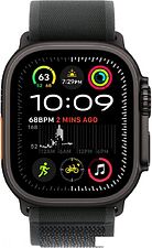 Умные часы Apple Watch Ultra 2 LTE 49 мм (титановый корпус, черный/черный, нейлоновый ремешок M/L) Умные часы Apple Watch Ultra 2 LTE 49 мм (титановый корпус, черный/черный, нейлоновый ремешок M/L)