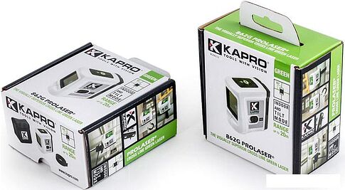 Лазерный нивелир Kapro 862G Prolaser Green Cross Line
