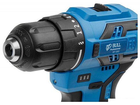 Дрель-шуруповерт Bull SR 1203 (с 2-мя АКБ, кейс)