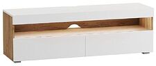 Тумба Mobi Альба TV (дуб золотой Craft-белый премиум)